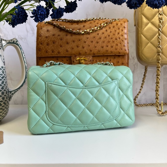 Sold RARE Chanel Pastel mini rectangle bag - Picture 9 of 17